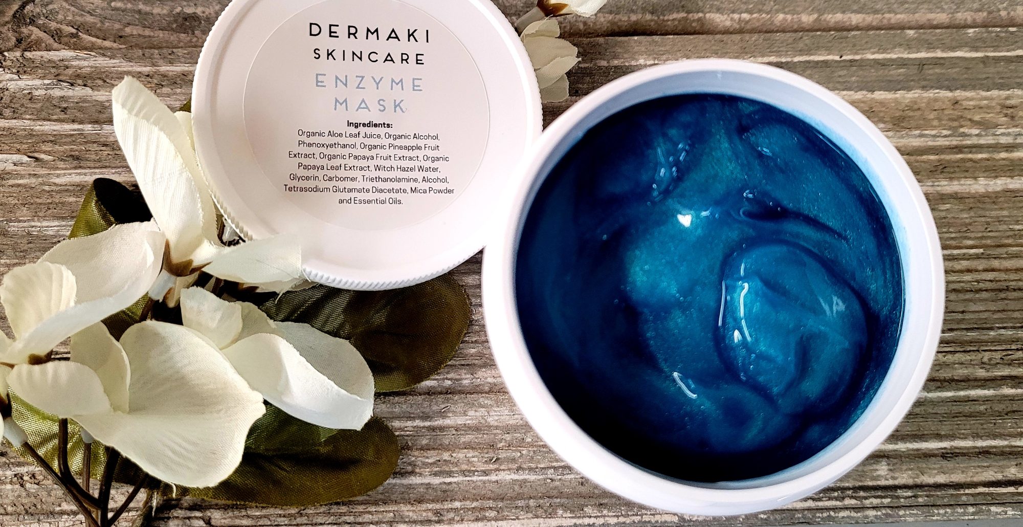 Enzyme mask application for rejuvenating and clarifying skin, enhancing professional skincare results.
