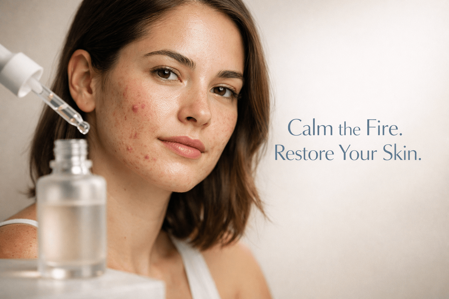 Premium skincare products displayed on a clean, modern background, highlighting Dermakis professional line.