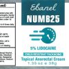 Numbing Cream 5% Lidocaine for pain relief