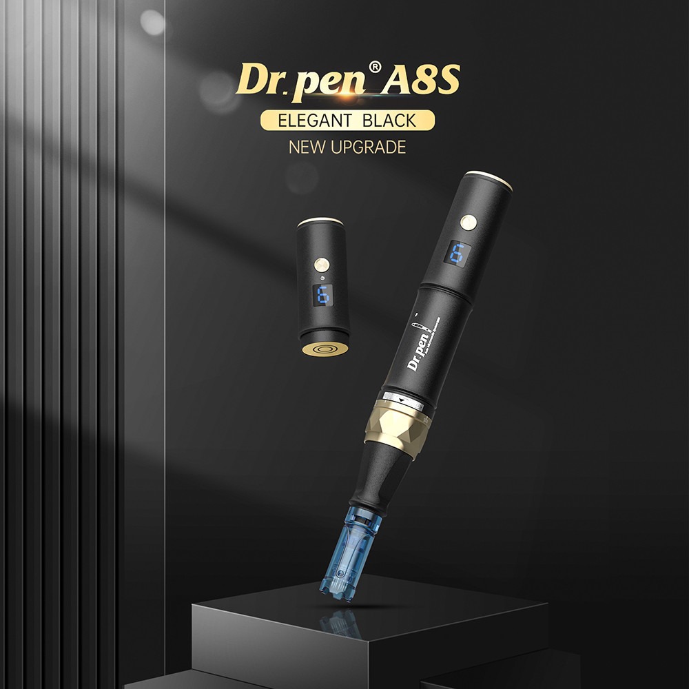 Anti-aging serum bottle with hyaluronic acid, promoting youthful skin at Dermaki.